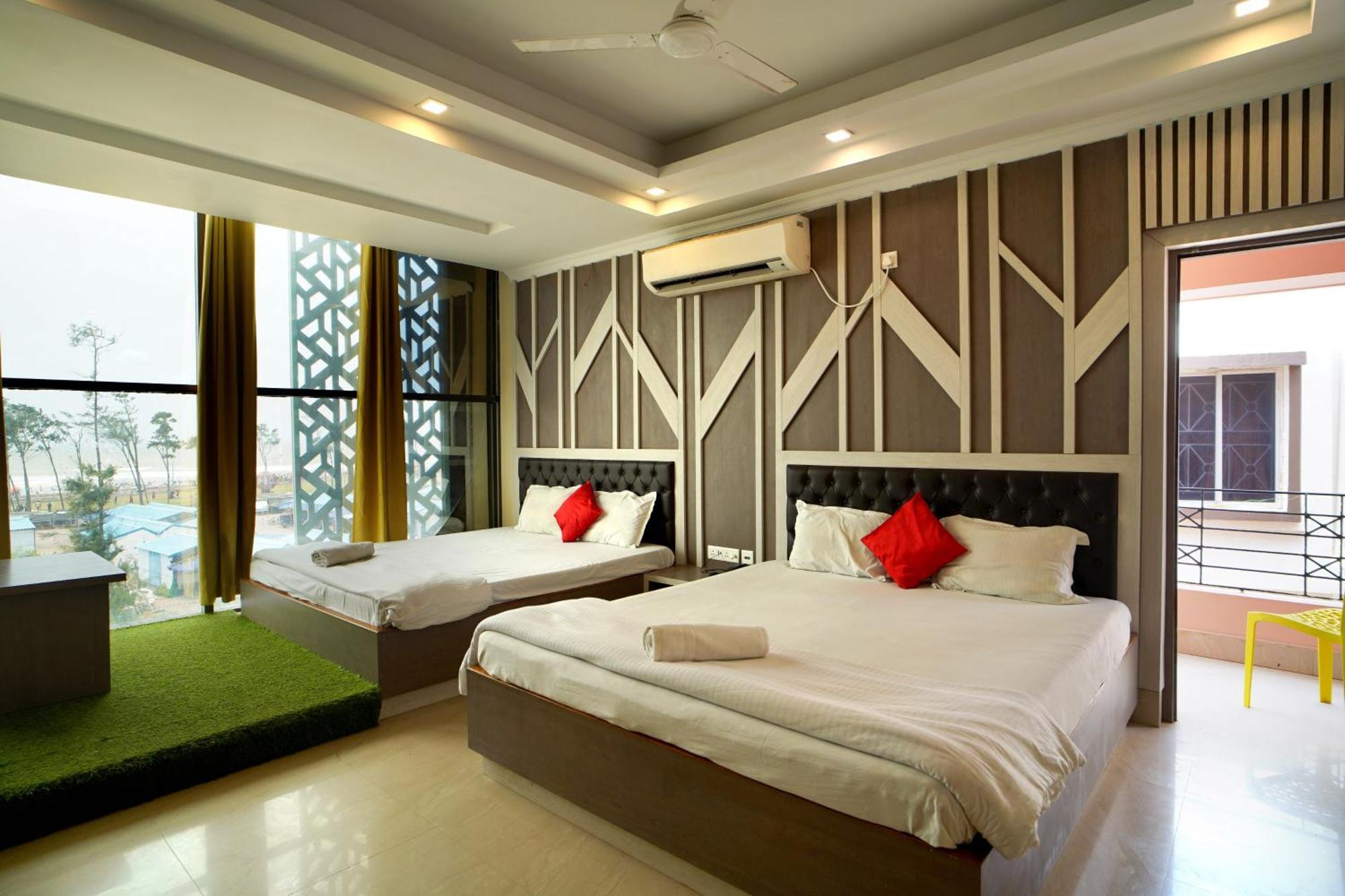 Royal Sea View !! Beach Front With Free Wifi !! Digha  Exteriér fotografie